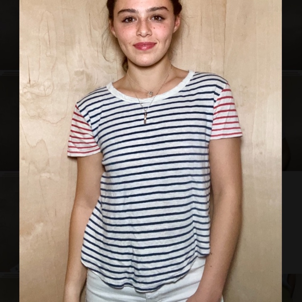 GAP Short sleeve striped shirt